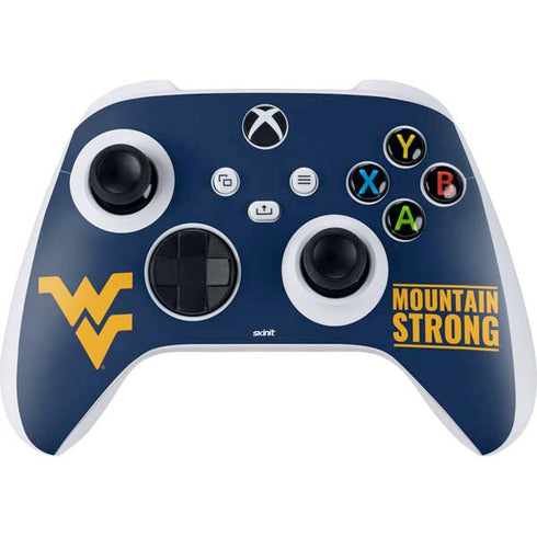 West Virginia University Yellow Xbox Series S Controller Skin